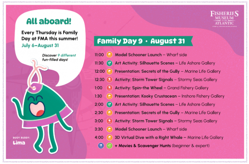 Family day graphic.