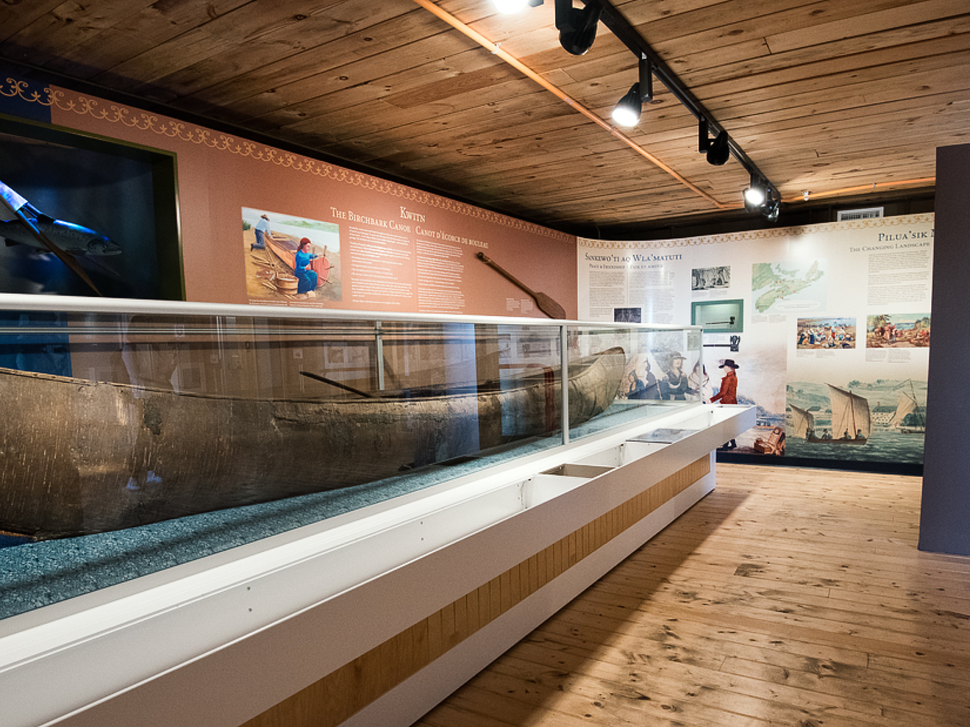 First Fishers exhibit at the Fisheries Museum of the Atlantic.